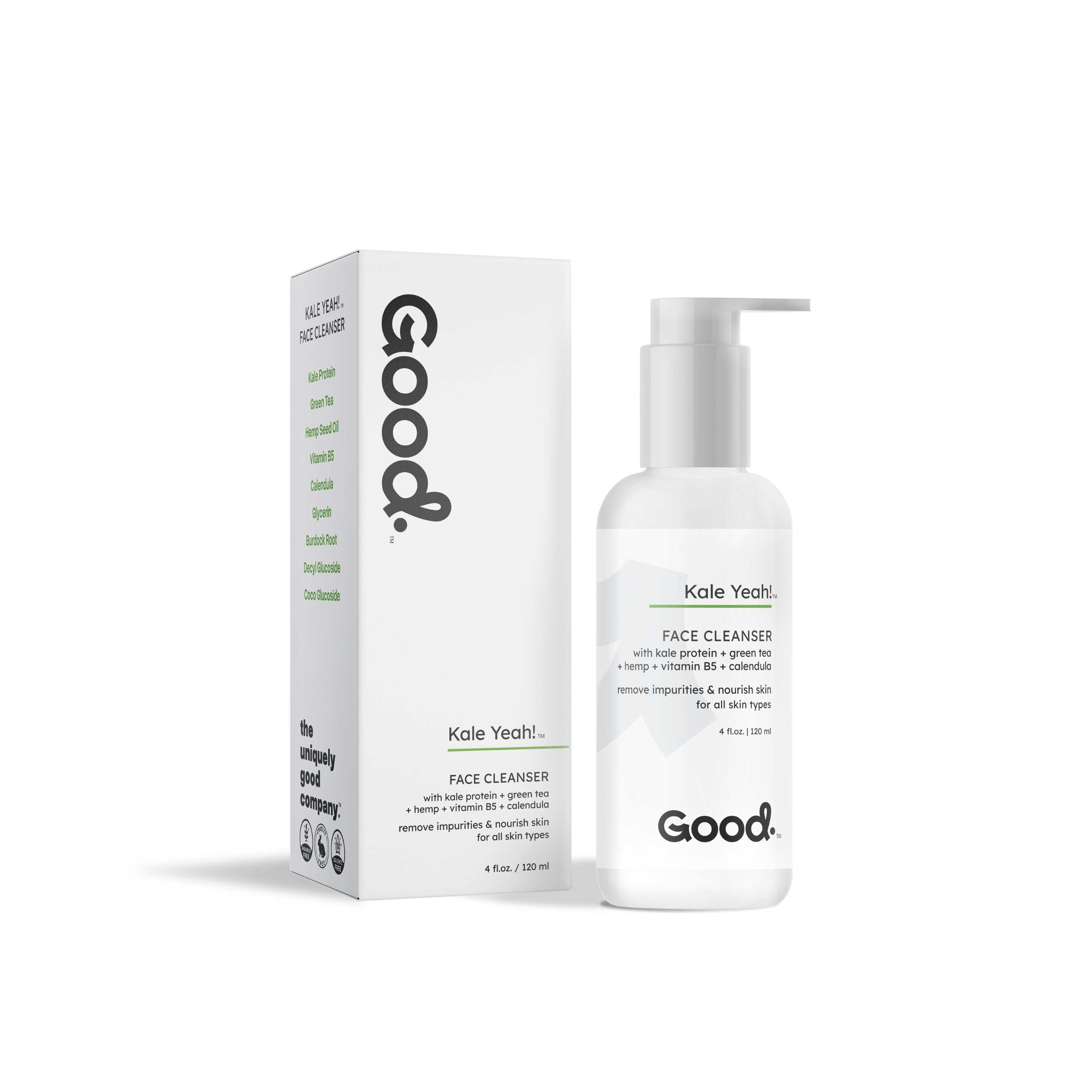 Kale Yeah! Green Tea Face Cleanser - Good Organics